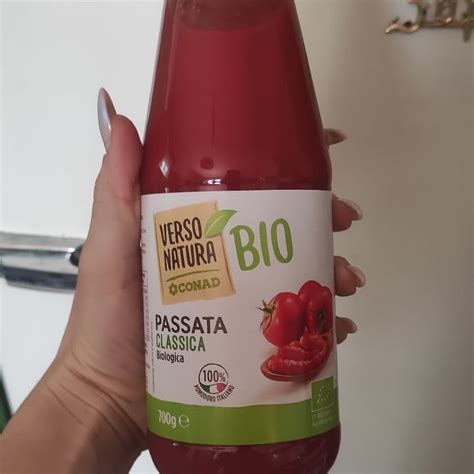 Verso Natura Conad Bio Passata Di Pomodoro Classica Review Abillion