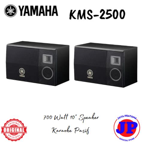 Jual Yamaha Kms Watt Speaker Karaoke Pasif Original Kms