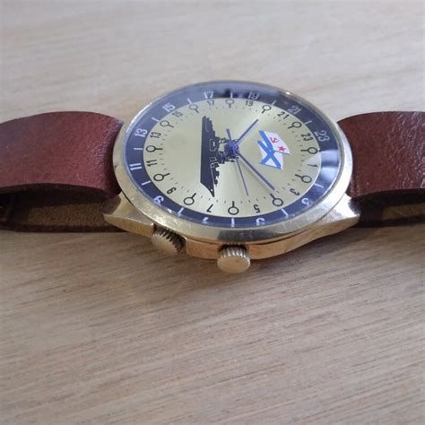 Raketa Ore Su Raketa Con Nave Orologio Raketa Ore Etsy Italia