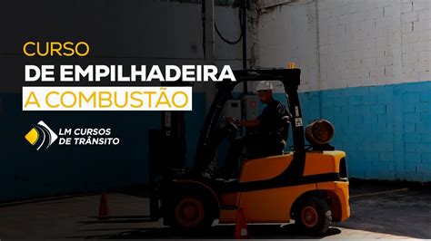 Curso de Operação de Empilhadeira a Combustão