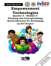 Q Empowerment Technologies Module Pdf Empowerment Technologies