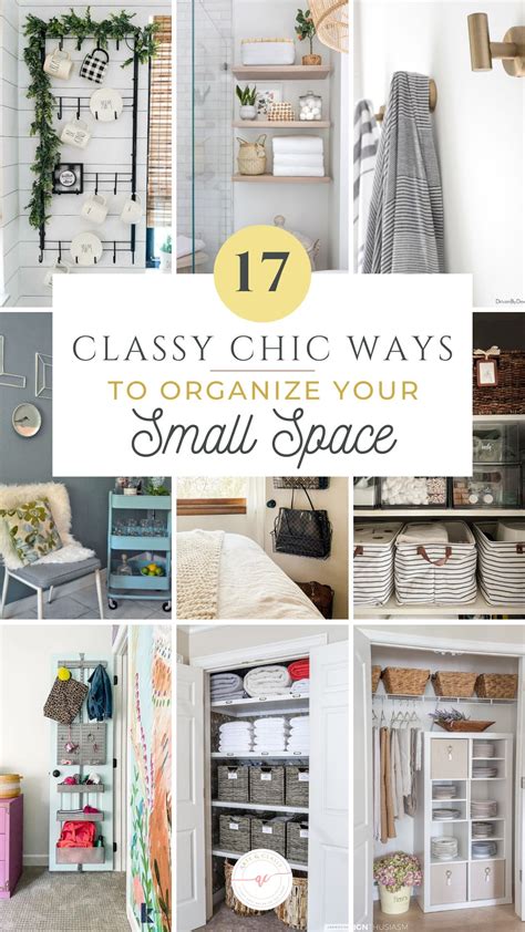 17 Unbelievable Home Organization Ideas For Small Spaces Get Ready To