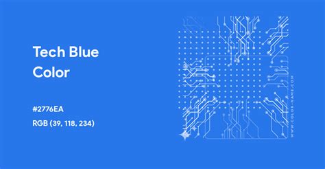 Tech Blue Color Hex Code Is 2776ea