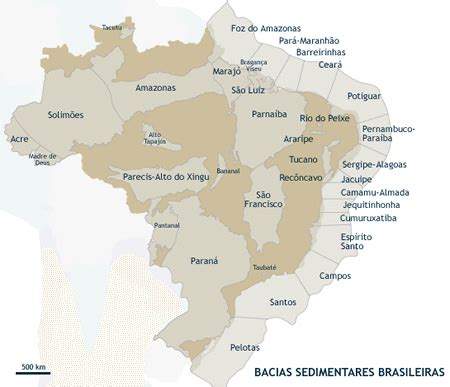 Bacia Sedimentares Do Brasil - Bacias sedimentares no Brasil. | Download Scientific Diagram