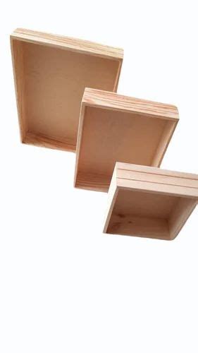 Pinewood Rectangle Tray At Rs 150 Wooden Tray In Mysore ID