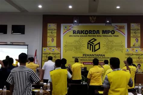 Melki Lakalena Minta Mpo Ntt Implementasikan Program Kerja Bidang