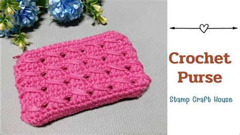 How To Crochet Purse Bag With Zipper Super Easy For Beginners YouTube