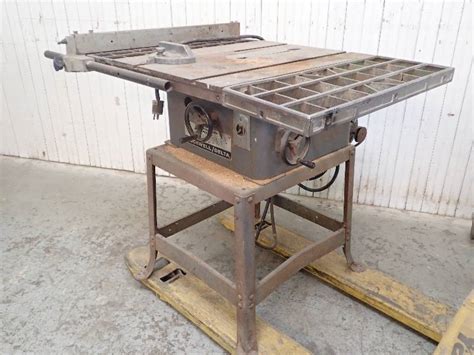 Vintage Rockwell Table Saw Shop