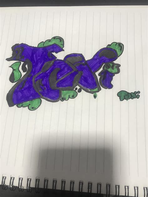 My First Graffiti Sketch Rgraffhelp