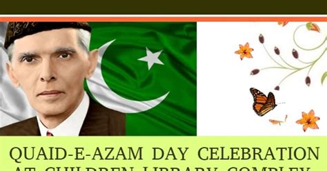 Children Library Complex : Quaid-e-Azam Day Celebrations at CLC