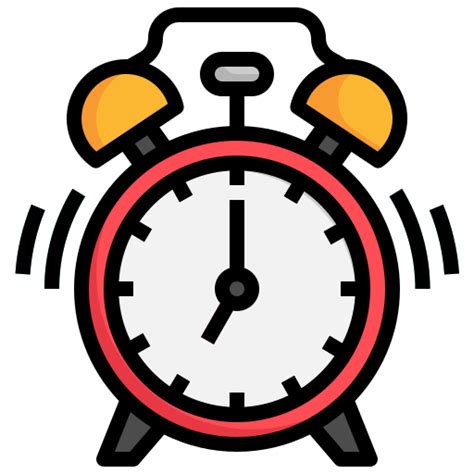 Alarm Clock Generic Outline Color Icon