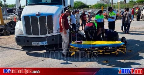 Hoy Tamaulipas Accidentes En Tamaulipas Motociclista Resulta Herido