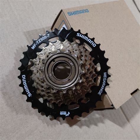 Jual Sprocket Freewheel 7 Speed Shimano Megarange Tz500 Drat Ulir 14