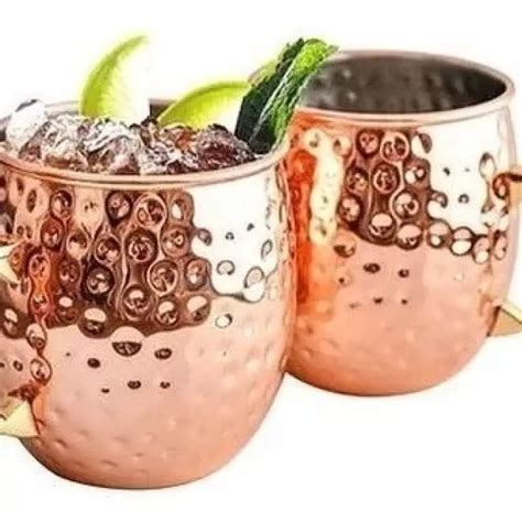 Generac Pack 2 Mugs De Cobre Vasos Tragos Moscow Mule Mojito