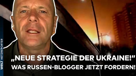 Putins Krieg Neue Strategie Der Ukraine Ausgemacht Russen Blogger