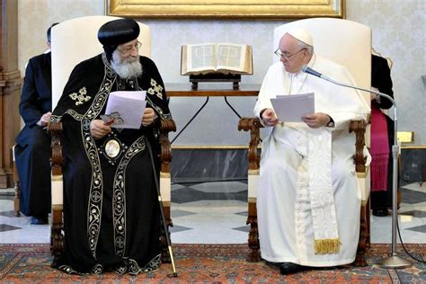 Coptic Orthodox Church Synod Rejects Same Sex Relations Suspends Dialogue With Catholics