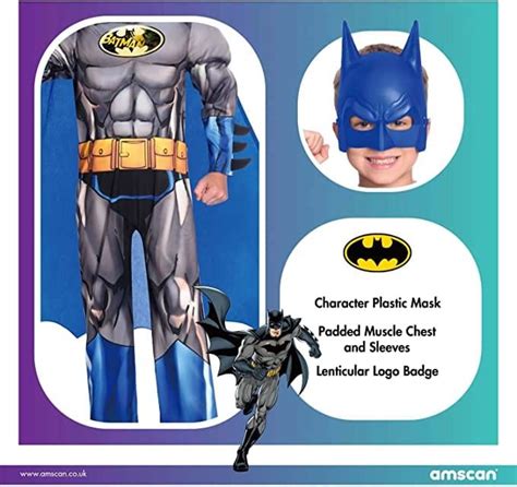 Costume Batman Bambino Travestimento Carnevale Nel Batman