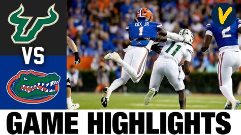 Usf Vs 18 Florida 2022 College Football Highlights Youtube