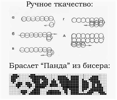 Схемы плетения картинок из бисера