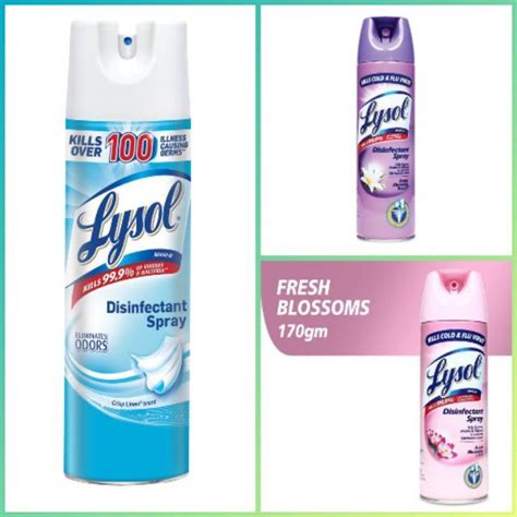 【ready Stock】 ♛lysol Disinfectant Spray 170g Lazada Ph