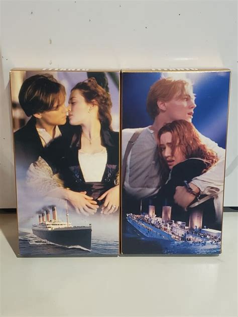 Titanic Vhs Tape Set Widescreen Edition Ebay