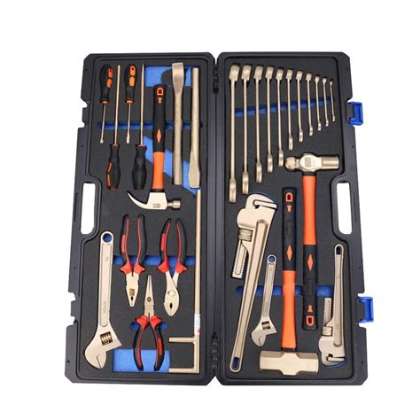 Non-Sparking Tool Set 28-PC Beryllium Copper | Toolots