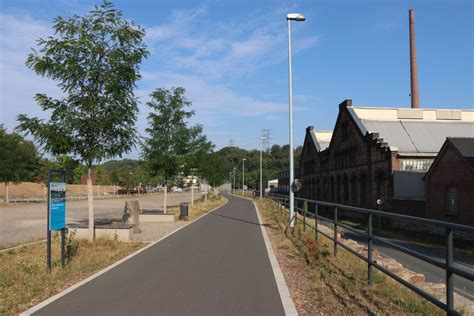 Arbeiten an Übergängen Geh und Radweg am Eisenbahnmuseum kurzzeitig