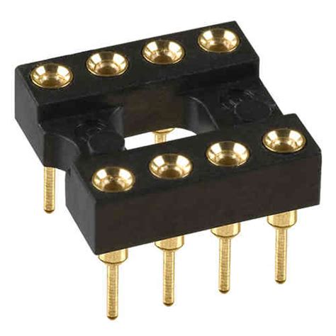 Mill Max Pin Ic Precision Socket Gold Gold Retroamplis