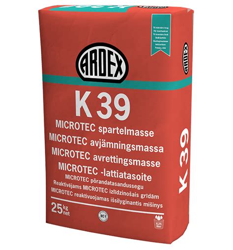 ARDEX K 39 MICROTEC gulvspartelmasse indendørs