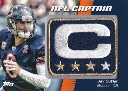 2012 Topps Football NFL Captain Patch Relic Cards Checklist and Guide