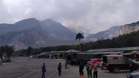 Polisi Selidiki Penyebab Kebakaran Hutan Di Gunung Papandayan Garut