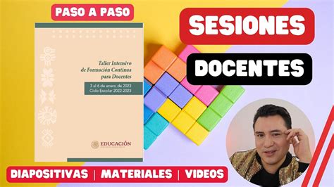 TALLER INTENSIVO DE FORMACIÓN CONTINUA PARA DOCENTES YouTube