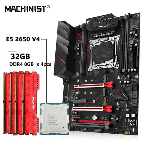 Machinist Mr A Pro Max X Kit Scheda Madre Con Xeon E V Cpu Lga