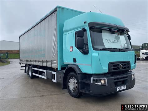 Renault Trucks D Wide 320 Rigid Truck for sale, Tautliner 6X2 29t5 Euro 6, BLACKBURN, United ...