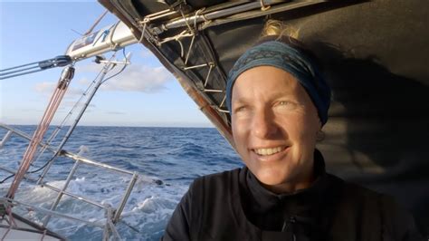 Solo Sailor Kirsten Neuschäfer Onboard footage from Cape Town to