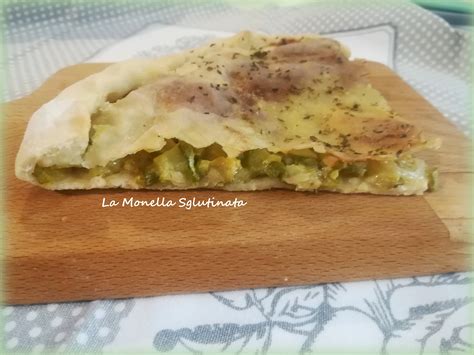 Focaccia Ripiena Di Zucchine E Stracchino La Monella Sglutinata