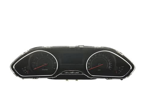 Speedometer Instrument Cluster Peugeot 208 9805400380 51596