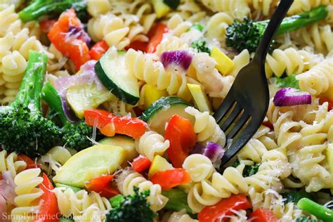 Easy Pasta Primavera Simply Home Cooked