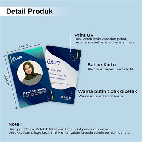 Identitas Perusahaan ID Card ID Card Revoprintshop