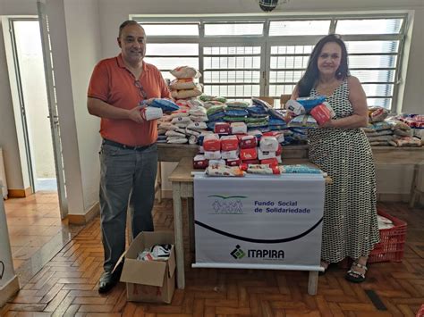 Fundo Social recebe doação de alimentos arrecadados pela Casa das Artes