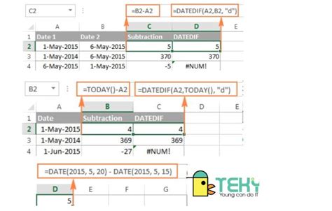 Hướng dẫn cách cộng trừ ngày tháng năm trong excel đơn giản và hiệu quả