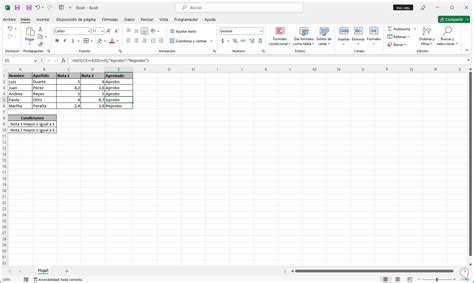 C Mo Usar La Funci N Si En Excel Con Varias Condiciones Solvetic