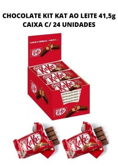 Chocolate Kit Kat Ao Leite G Caixa Unidades Nestl