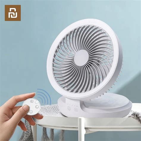 Youpin Edon Portable Desk Fan Folding Portable Standing Fans