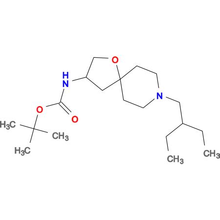 Tert Butyl Ethylbutyl Oxa Azaspiro Dec Ylcarbamate