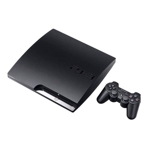 Sony Playstation 3 Slim 160gb Standard 3 Jogos Cor Charcoal Black No