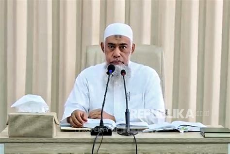 Pendakwah Ustadz Yazid Jawas Wafat Berikut Kekhasan Dakwahnya