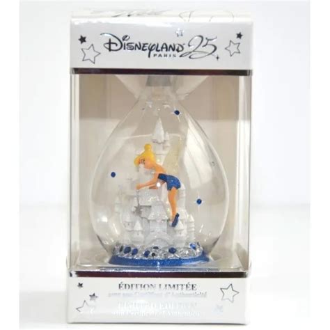 Disneyland Paris Tinker Bell Christmas Bauble Th Anniversary Limited