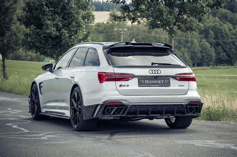 Mansory Carbon Fiber Body kit set for Audi RS6 Avant C8 Køb med