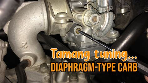 Diaphragm Carb Tuning Mikuni Bs Suzuki Smash Youtube